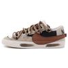 Blazer Low top Skateboard Schoenen Heren Donkerbruin DN2158-101(Team396- )