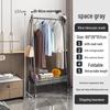 Luxury Folding Floor-Standing Coat Rack for Bedroom - Movable & Retractable