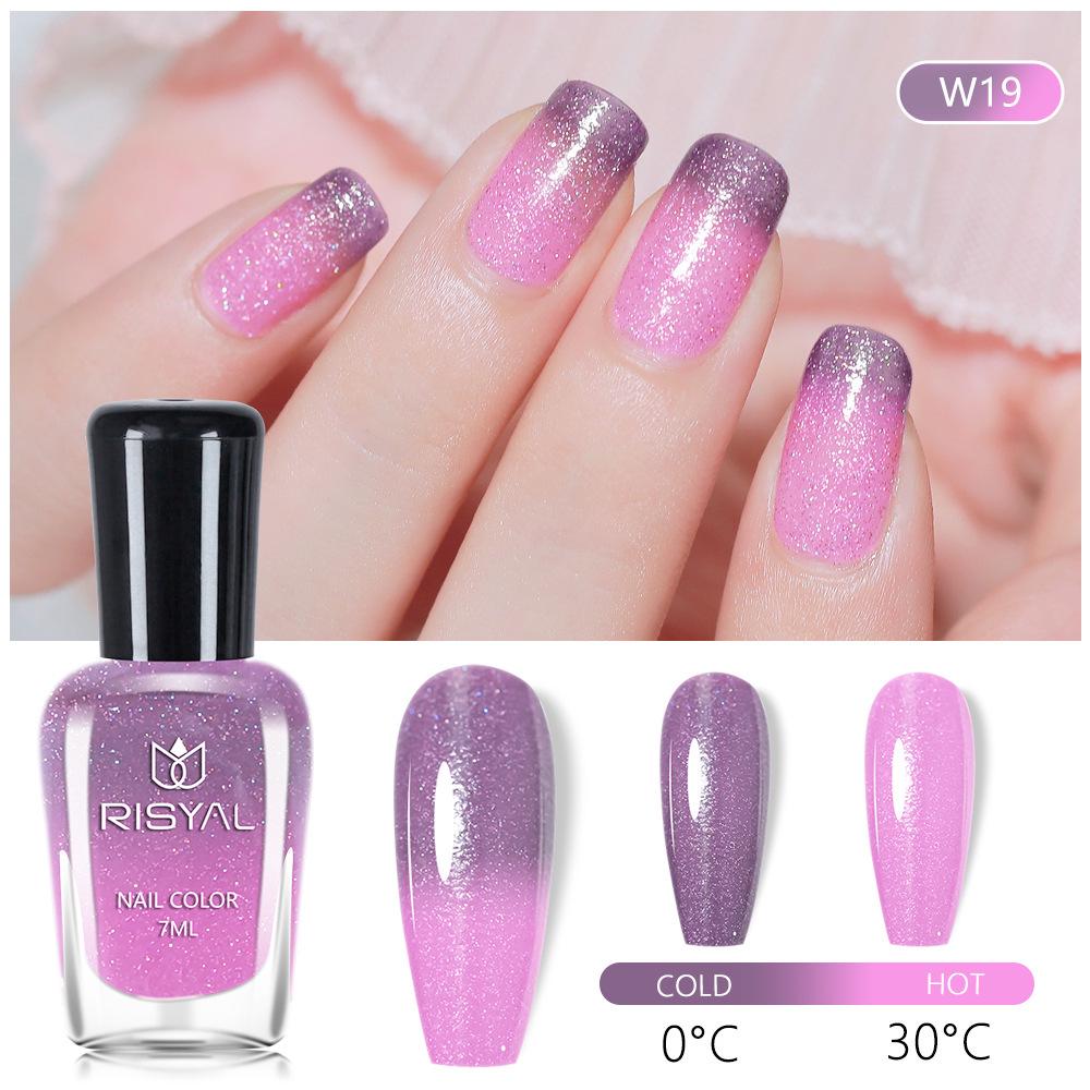 Thermochromic Quick-Dry Gradient Nail Polish Set – Non-Peelable, No Bake