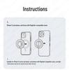 360° Rotating Double-Sided MagSafe Magnetic Phone Holder & Finger Ring Stand