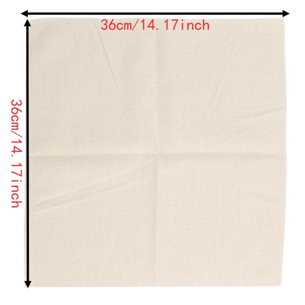 2pcs Overlocking Edge Tufting Cloth Large Size Cross Stitch Aida Cloth  For DIY Rug Making