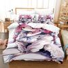 3D Print Anime Kawaii Girls Minato Aqua Bedding Set Single Twin Full Queen King Size Bed Set Adult Kid Bedroom Duvet cover Sets