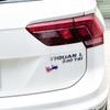 Aluminium Alloy Silver GB England UK Flag Union Jack Shield Emblem Badge Decal Sticker for Lotus MG Ford Skoda VW OPEL