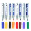 8Pcs Whiteboard Pen Multifunctional Colorful Fast Drying Painting Marker for Graffiti Writing
