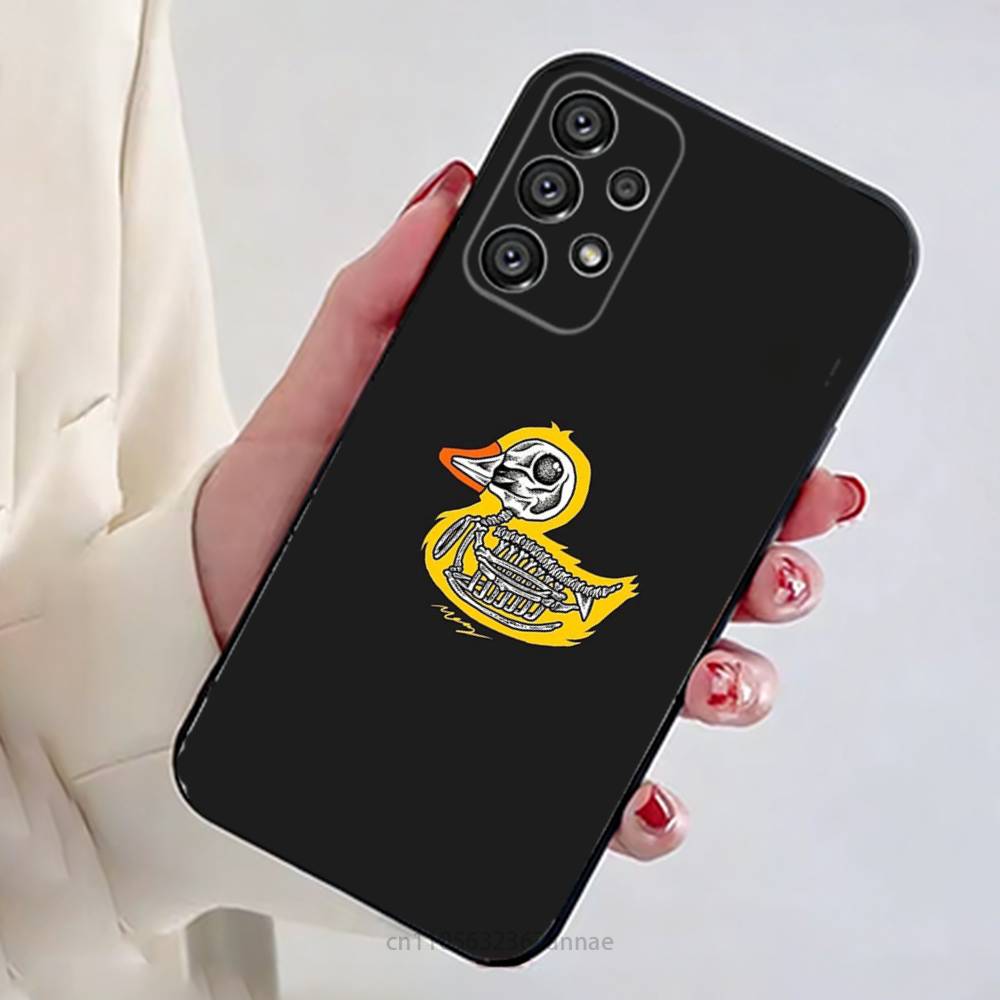 Gelbe Enten Handyhülle für Samsung Galaxy A73,23,53,33,14,24,13,72,22,52,32,54,A34 Weiche Hülle