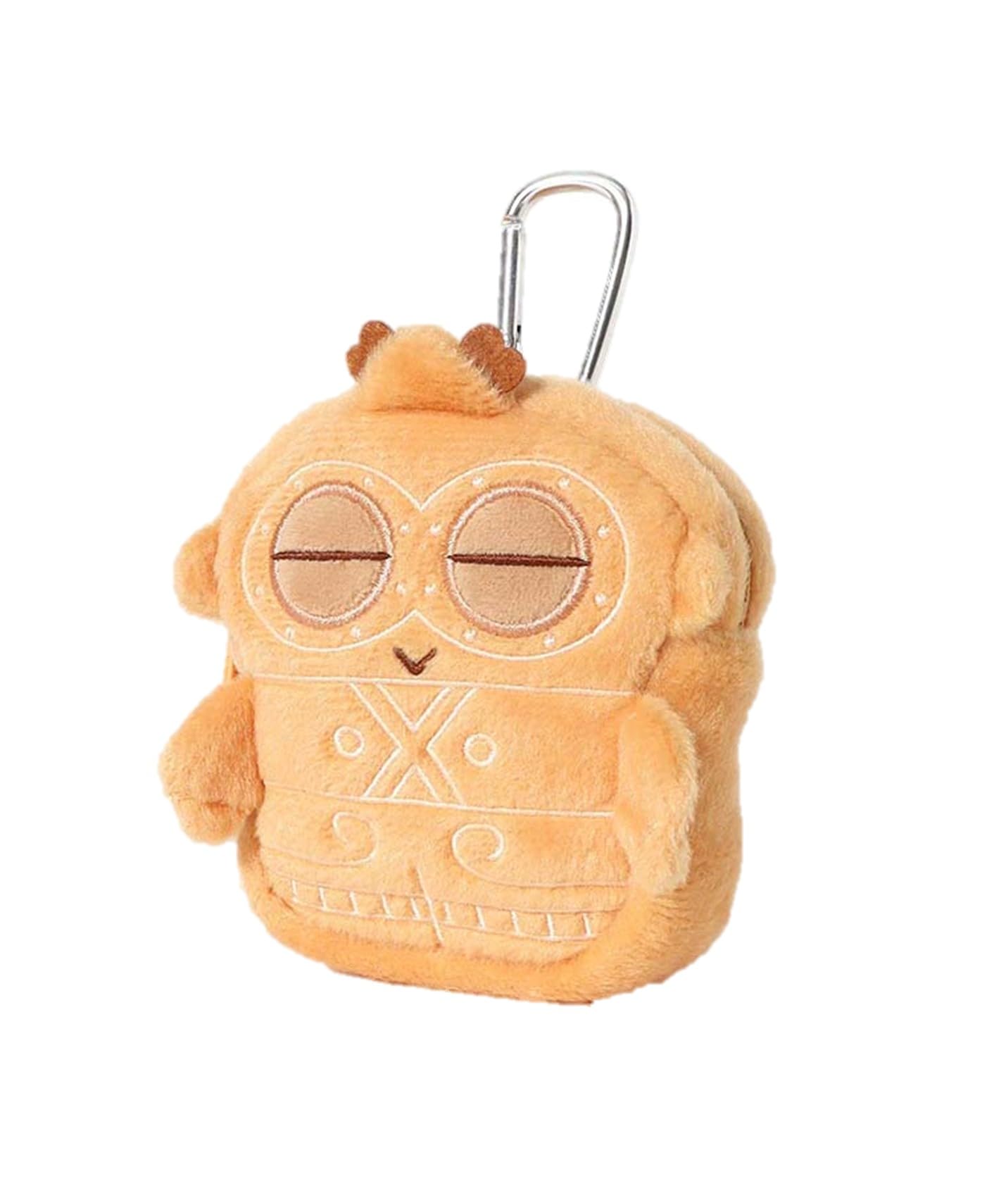 

BleuBleuet Chubby Ancient Mini Pouch with Carabiner (Dogū)