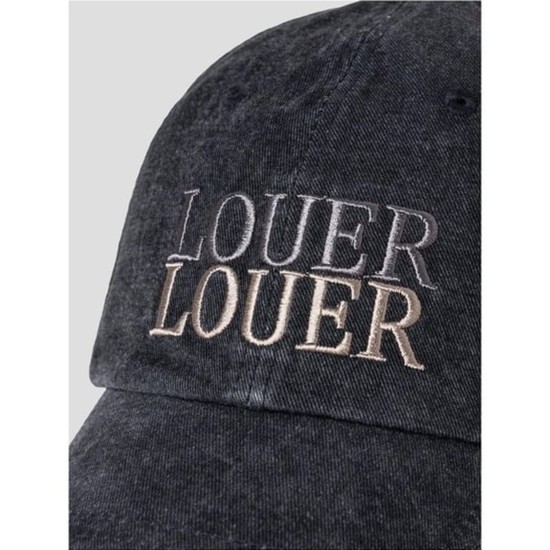 8seconds Denim Tone-on-Tone Letter Ball Cap Ash (19578BWYA4)