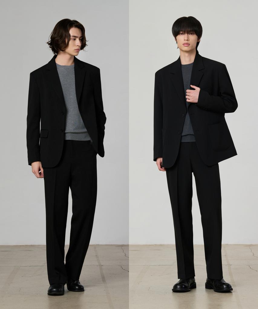 Hyoji Customizing Setup Suit Set (F01-Black)
