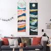 With Tassel Bohemian Tapestries Hanging Wall Rugs Dorm Decor Blanket Moon Phase Tapestry  Home