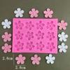Blumen Kirschblüten Silikonformen DIY Fondant Kuchen Dekorationswerkzeuge Harz Ton Schokoladenformen Küchen Backform
