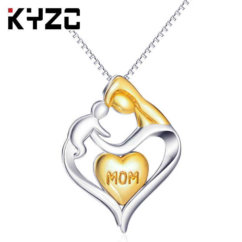 Letter Mom--Mother'S Day Ladies Crystal Necklace Necklace High-End Jewelry