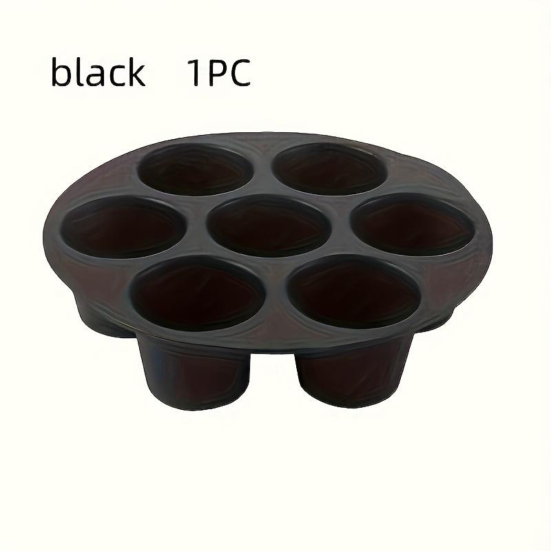 

7-чашечная силиконовая форма для маффинов для аэрофритюрницы, нелипкая форма для выпечки, многоцелевая форма для торта для выпечки, кухонные гаджеты для использования в ресторане и дома 1pc