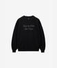 ZIOSONGZIO Semblance Poetry Sweatshirt Black Zi2Ts805Bk