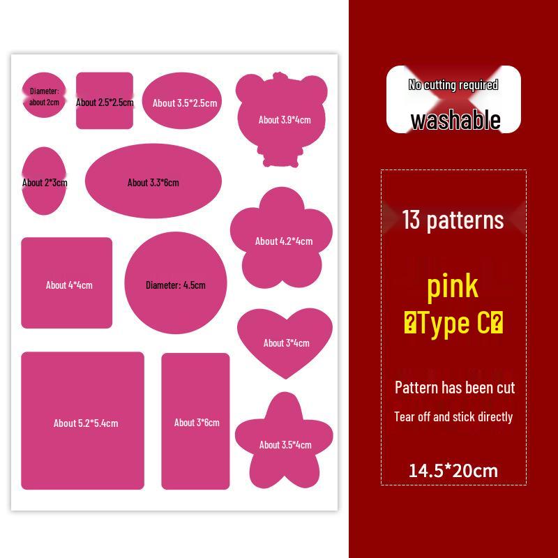 16-Color Self-Adhesive Seamless Repair Patch for Clothes and Jackets