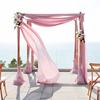 Wedding Arch Drape Chiffon Fabric Draping Curtain Drapery Wedding Birthday Party Decor Draping Ceremony Reception Hanging Decor