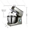 8L Large-Capacity Electric Dough Mixer,High-Torque Household Baking Mixer for Bread,Pastry,and Cake Dough Kneading