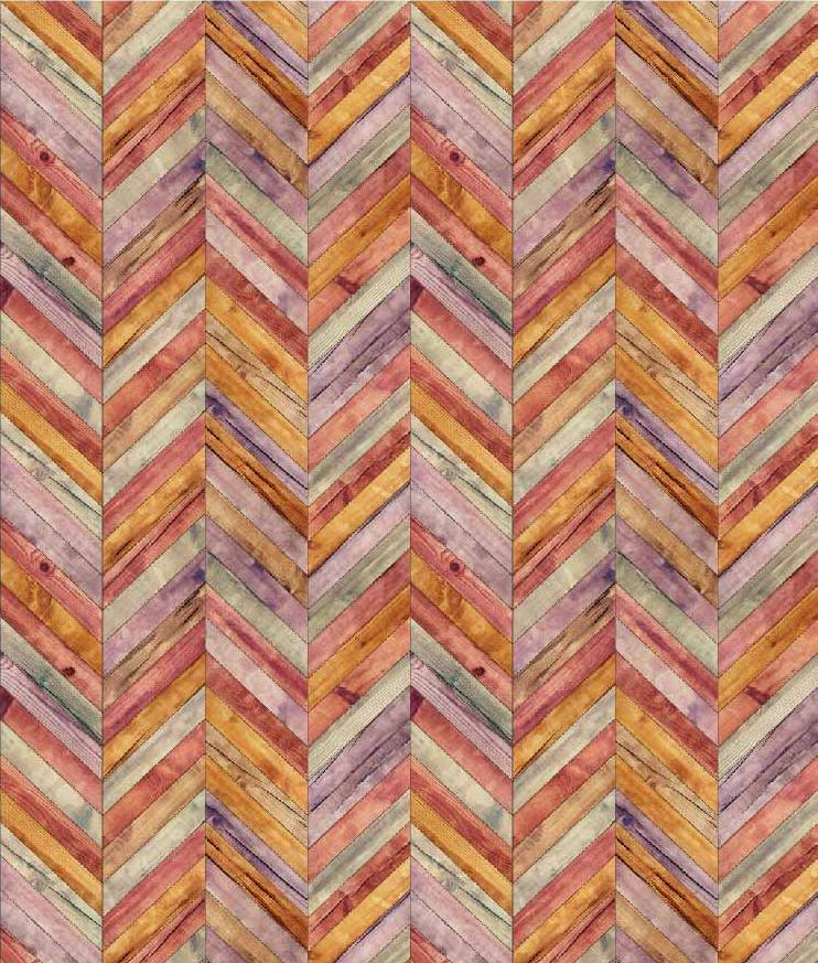 HaoHome 3m Handpainting Peel and Stick Wallpaper Herringbone Wood Panel Self-Adhesive Prepasted Wallpaper Wall Mural