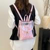 Women's Backpack 2025 Spring Festival New Mori Sweet Fashion Jelly Bag Casual Versatile Travel Small Backpack Women