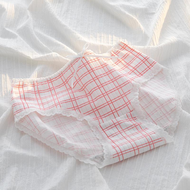 Cute Cartoon Fruit Cotton Girls Underwear Soft Breathable Animal Print Seamless Panties Women Strawberry Briefs Lingerie