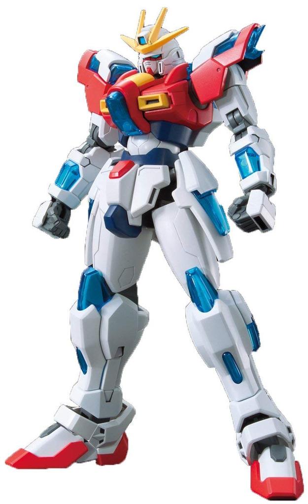 HGBF Gundam Build Fighters Încearcă Try Burning Gundam model plastic la scară 1/144 cu coduri de culoare