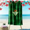 Real Betis Balompié Print Beach Towel, Large Soft Quick Dry Towel for Beach Camping Swimming