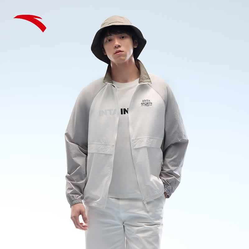 Anta Men s Water-Repellent Stand-Collar Sport Jacket 175/L
