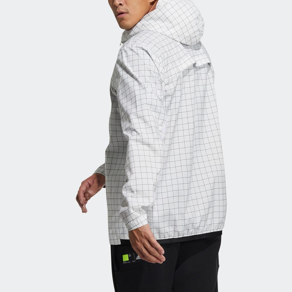 Adidas Jackets Men's White Hooded Moderate Other GL8686