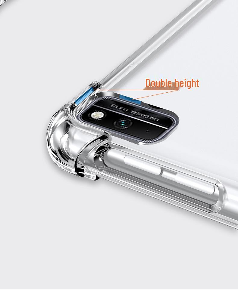 Capa Protetora Flexível Huawei MatePad 11 com Cantos Airbag, Transparente, Serve para Modelos de 10.8" e 10.1".