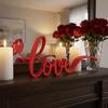 3D Love Models Decoration Wedding Letter Love Ornament Valentine's Day Love Ornament  Home Decor