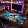 Penrith Panthers Customized Name Text Mouse Pad, Large Desk Mouse Mat Personalized Home Office Present