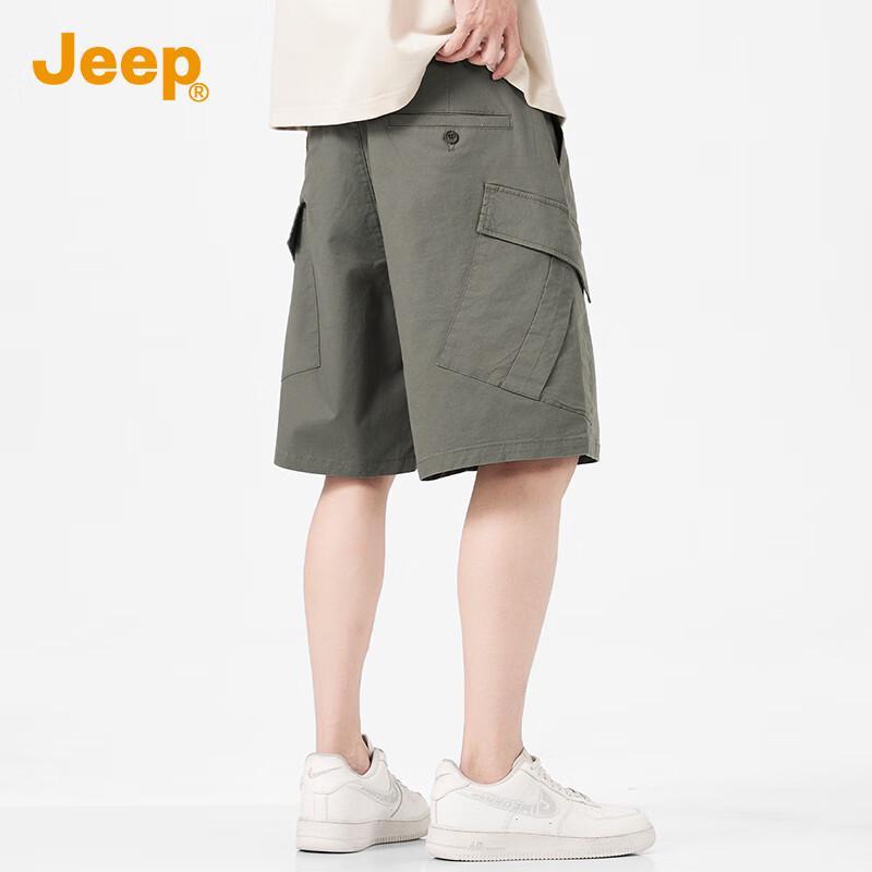 JEEP Men s Summer Loose Fit Straight Leg Shorts XL