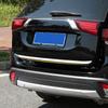 Für Mitsubishi Outlander 3. Generation 2013–2019 Heckklappe, Hecktür unten, Kofferraumdeckel, Zierleiste, Edelstahlaufkleber