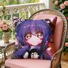Dark GGathering Anime Cushion Cover Soft Plush Throw Pillow Cover DoubleSided Decorative Cushion Case Sofa Bedroom Home Decor