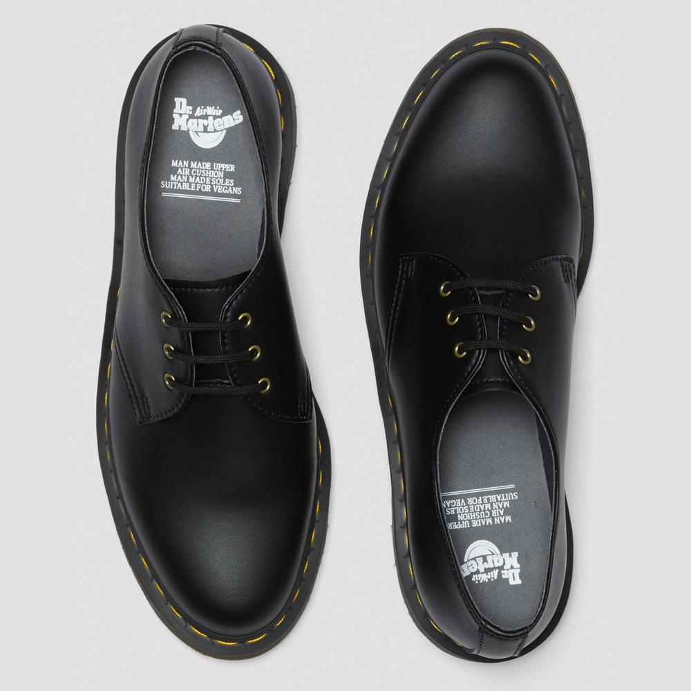 Derbies Dr. Martens Black 1461 Felix Vegan Version