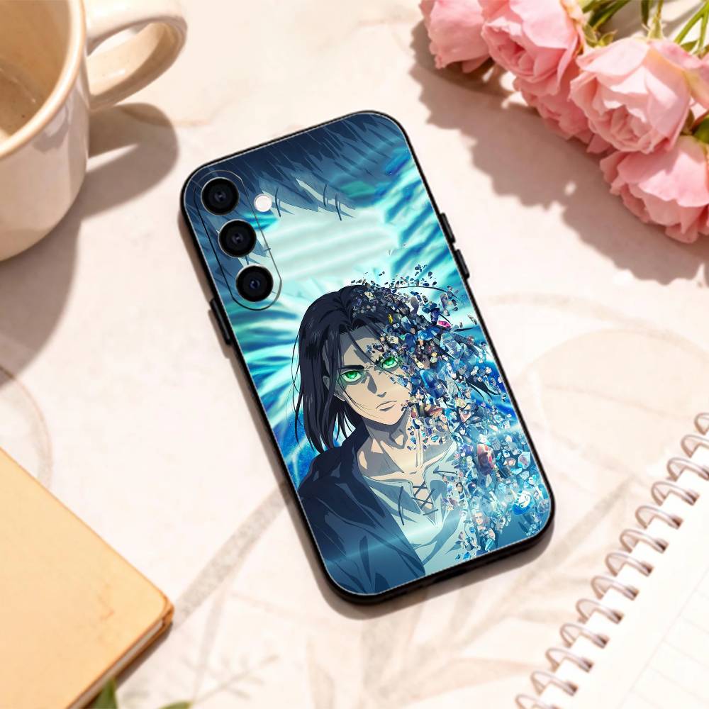 Cool Attack on Titan Freedom   phone Case For Samsung Galaxy A73,A72,A71,A70,A53,A52,A51,Others Soft Black Shell