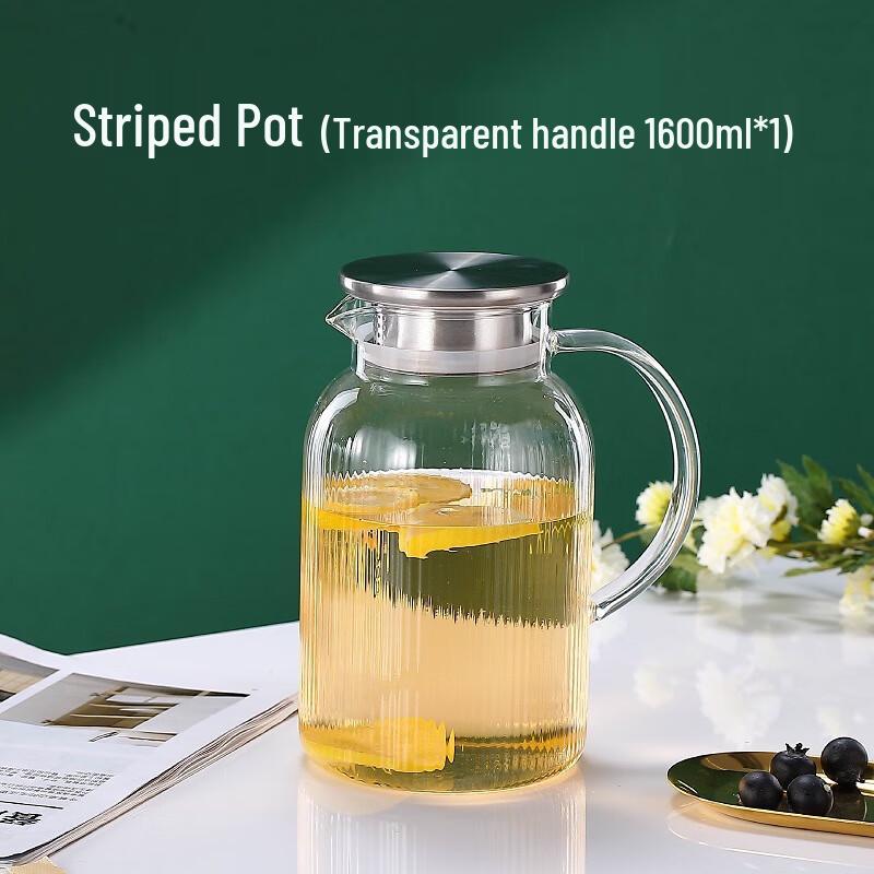 High Borosilicate Glass Water Pitcher