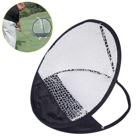 Portable Pitching Golf Target Training Practice Chipping Hitting Net Basket