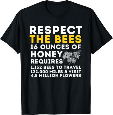 Respektujte včely - Milovník včel Včelařství _ Dárek pro včelaře Unisex tričko