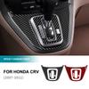 Kohlefaser-Aufkleber für Honda CRV CR-V 2007-2011 Mittelkonsole Schalthebelblende Schutzabdeckung Zierleiste Auto-Innenzubehör
