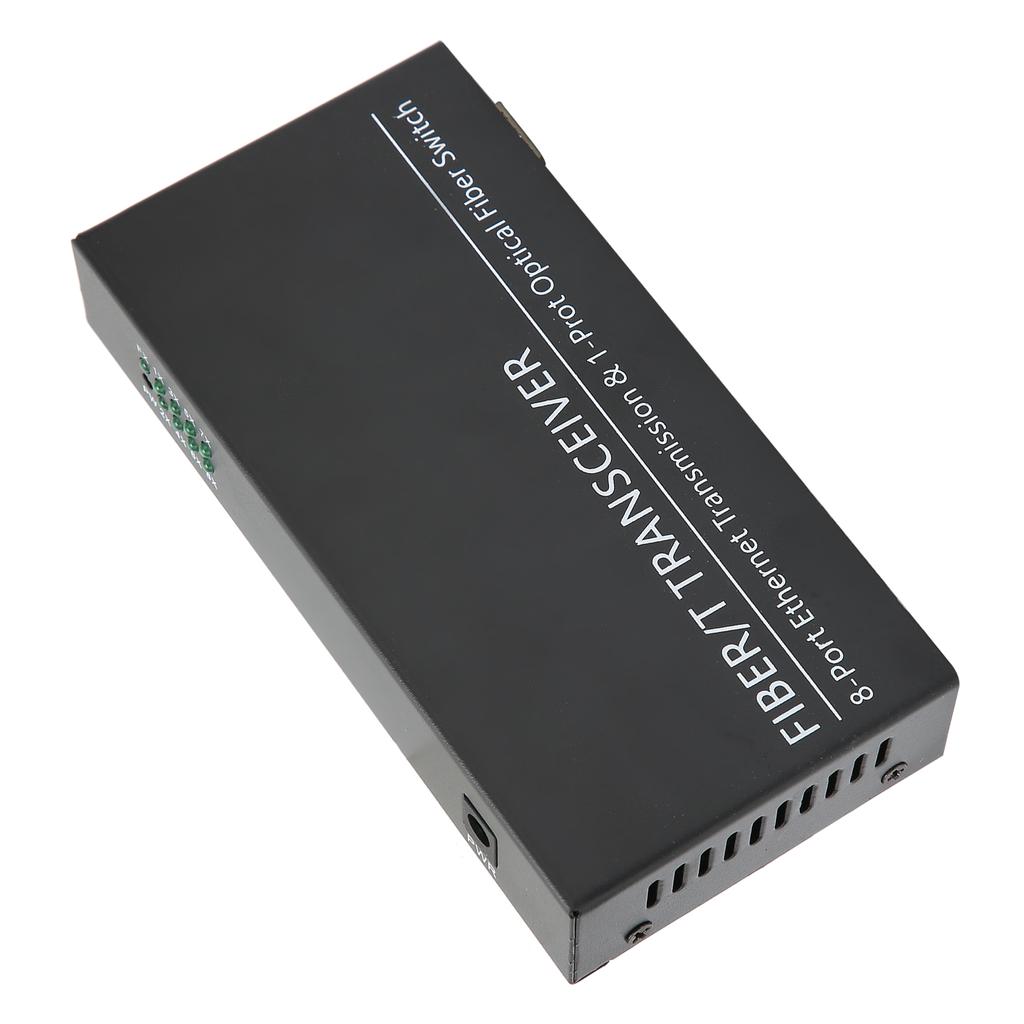 Gigabit Switch 1 Fiber 8 Port Ethernet Single Mode Dual Fiber Adaptive Gigabit Converter for Signal Conversion