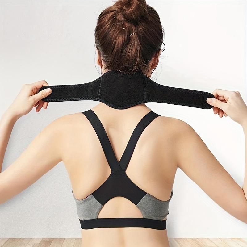 1Pc Magnetic Neck Massager with Comfortable Warm Pad with Belt