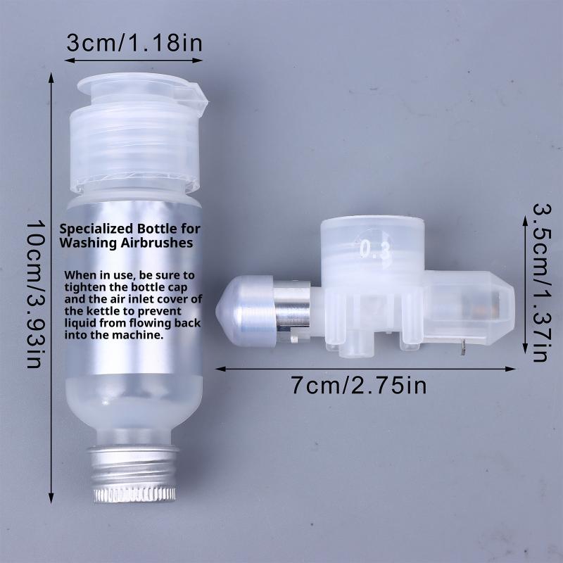 Accessories Kits With Spray Modules(0.5mm Or 0.3mm) And Special Bottles Additional Parts For No Clean Airbrush