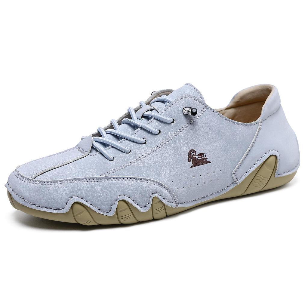 Men's Low Top Casual Sneakers Nude Color Flat Shoes Plus Size Lightweight Walking Footwear