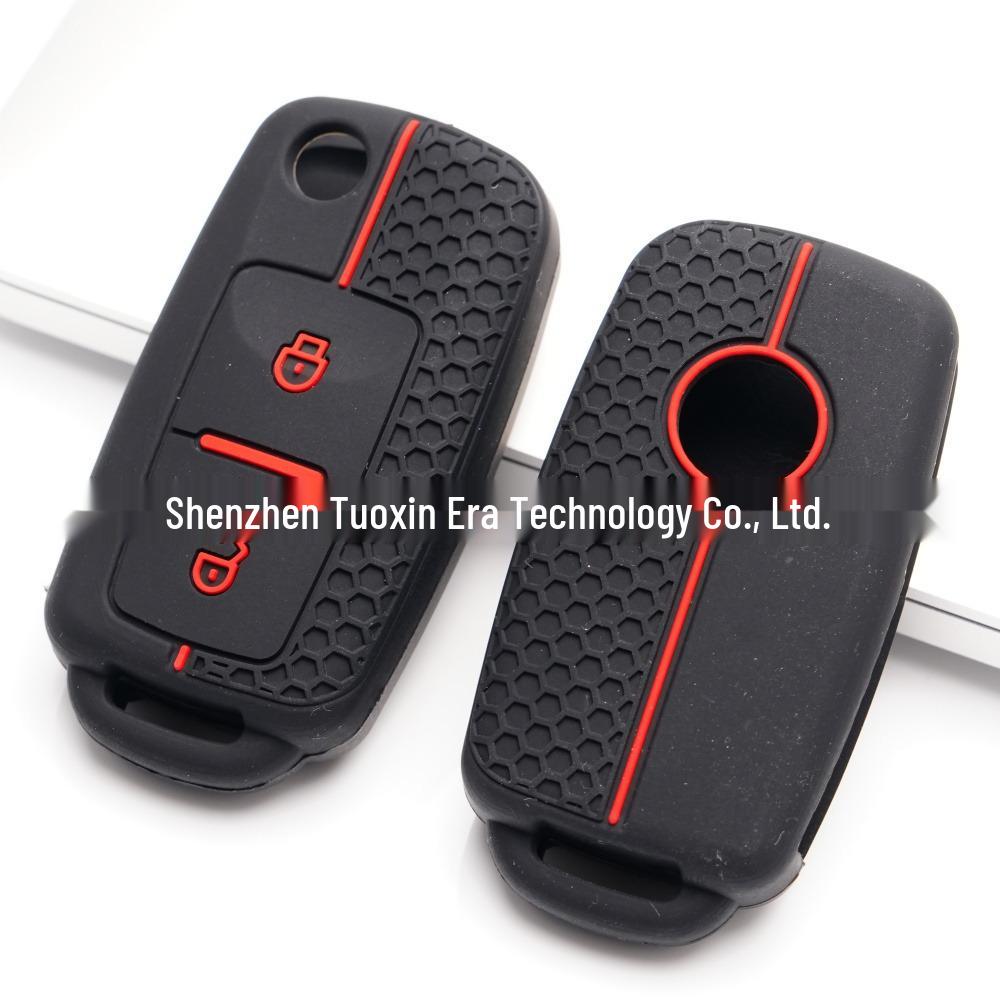 Volkswagen Car Key Cover for Golf, Jetta, Polo, Skoda Octavia, Superb, Yeti - Silicone Protection
