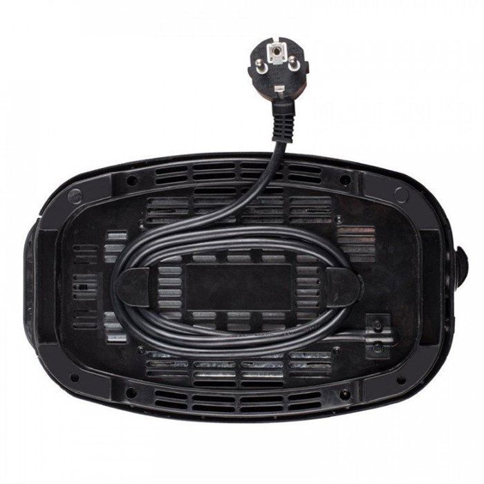 Grille-pain TRISTAR BR-1025 800W Noir - 2 fentes, thermostat 6 positions, support à petits pains