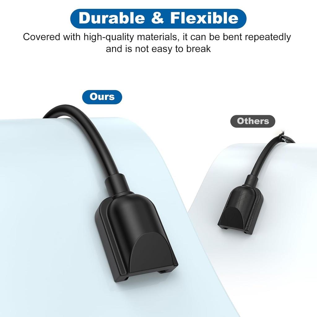 Tragbares Joy-con USB-Ladekabel Kurz für Nintendo Switch Controller mit LED-Anzeige Ersetzt Joy-con Ladestation, Reise-Ladekabel