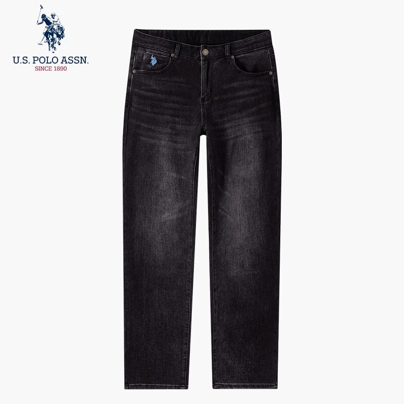 U.S. Polo Assn. Herren-Jeans mit Fleecefutter und geradem Schnitt