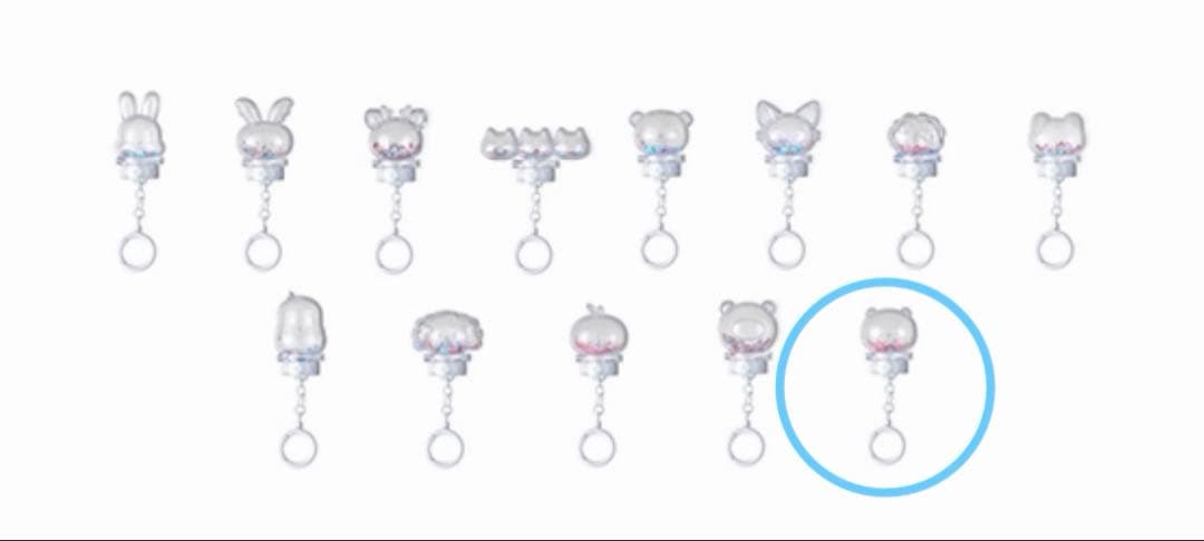 [USED] Seventeen (SEVENTEEN) Penlight Parts Keyring - Chandari