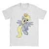 Unisex Women TShirt Derpy Muffins Hooves Unique Cotton Tees Short Sleeve T Shirt O Neck Unisex Clothing Breathable
