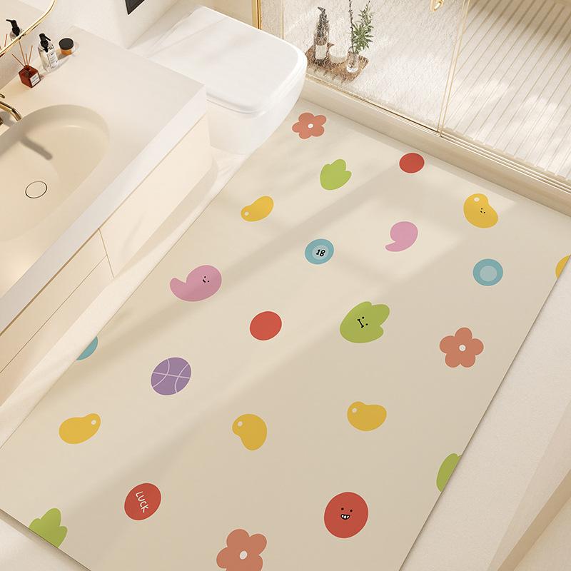 

Коврики для пола из диатомовой грязи — небольшие и свежие, для домашнего туалета, ванной комнаты, коврики от муравьев, впитывающие коврики для двери ванной комнаты 50 * 80cm